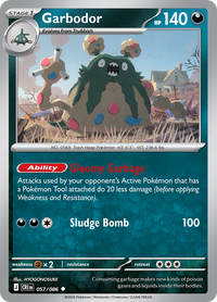 Garbodor - 057/086 (reverse)