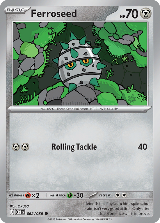 Ferroseed - 062/086