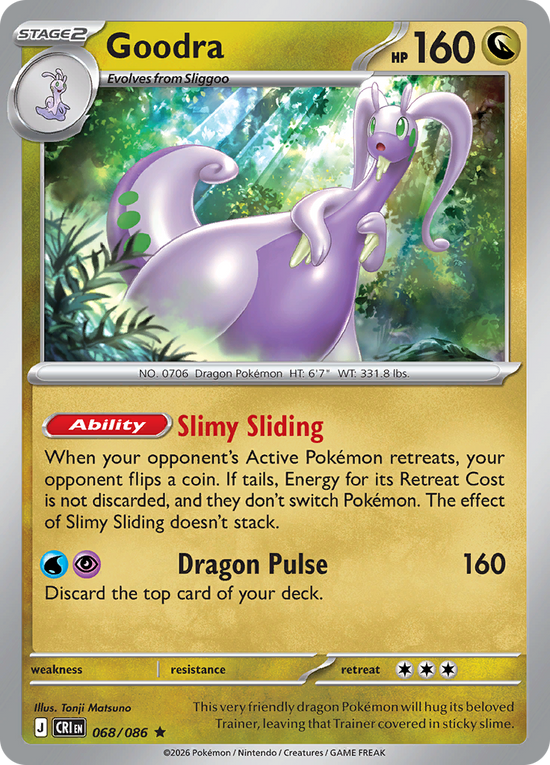 Goodra - 068/086 (reverse)