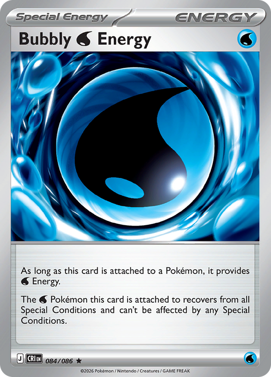 Bubbly W Energy - 084/086 (reverse)