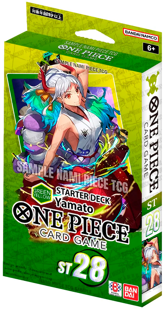 Paquete One Piece Starter Deck ST 23-24-25-26-27-28-Kantocards