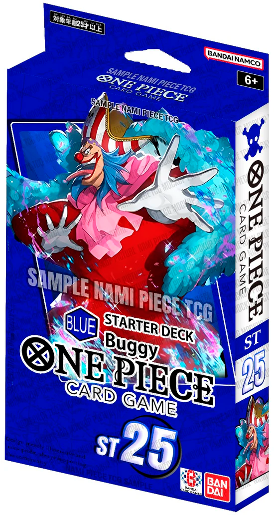 Paquete One Piece Starter Deck ST 23-24-25-26-27-28-Kantocards
