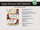 2024-25 Topps Chrome UEFA Club Competitions - Jumbo Box-Kantocards