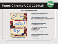 2024-25 Topps Chrome UEFA Club Competitions - Jumbo Box-Kantocards