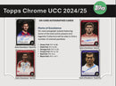 2024-25 Topps Chrome UEFA Club Competitions - Jumbo Box-Kantocards