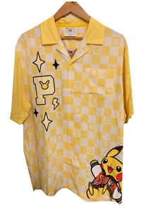 Camisa de Botones amarilla (Mundial Anaheim 2025) talla M