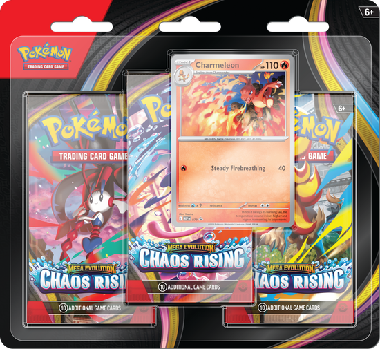 Chaos Rising - 3-Pack Blister