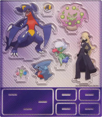 Figuras Cynthia's Garchomp ex Collection-Kantocards