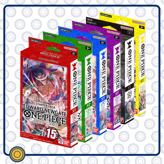 Paquete One Piece Starter Deck ST 15-16-17-18-19-20