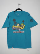 Camisa Azul Exclusive mundial Anaheim 2025 Meowth Talla M