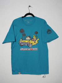 Camisa Azul Exclusive mundial Anaheim 2025 Meowth Talla M