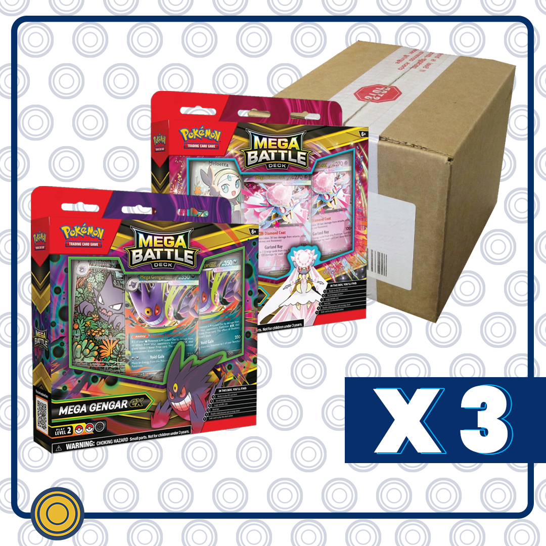 CASE Deck - Mega Diancie ex/Mega Gengar ex - Español