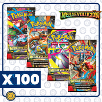 Mega Evolution (ESPAÑOL) 100 Booster Packs (Mayoreo)