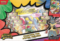 CASE Ascended Heroes (ESPAÑOL) Premium Poster Collection - Mega Lucario/Mega Gardevoir