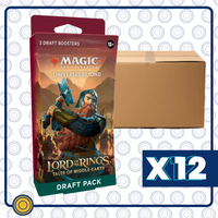 CASE MTG: THE LORD OF THE RINGS TALES OF MIDDLE-EARTH DRAFT PACK (3-PACK)
