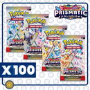 PAQUETE MAYOREO - Prismatic Evolutions - 100 Booster Packs