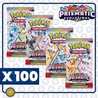 PAQUETE MAYOREO - Prismatic Evolutions - 100 Booster Packs