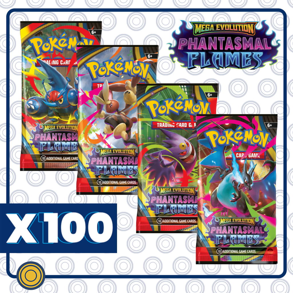 PAQUETE MAYOREO - Phantasmal Flames - 100 Booster Pack