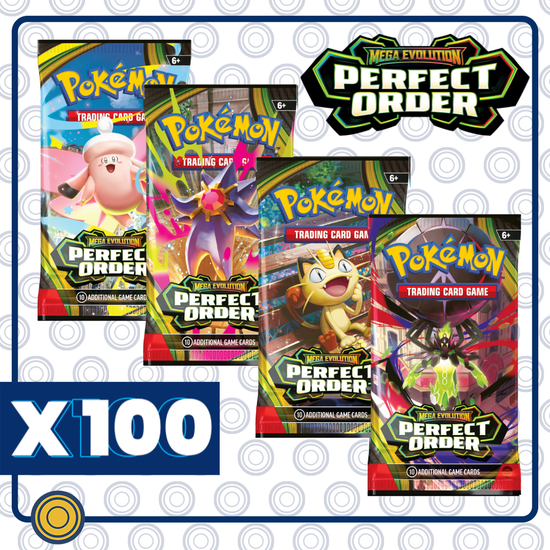 PAQUETE MAYOREO - Perfect Order - 100 Booster Packs