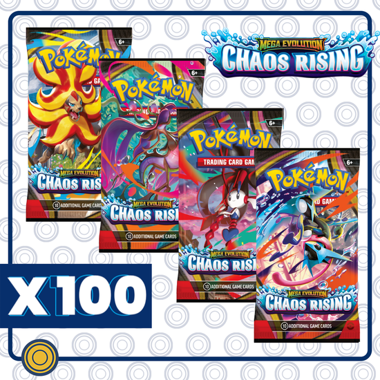 PAQUETE MAYOREO - Chaos Rising - 100 Booster Packs