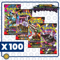 PAQUETE MAYOREO - Pitch Black - 100 Booster Packs