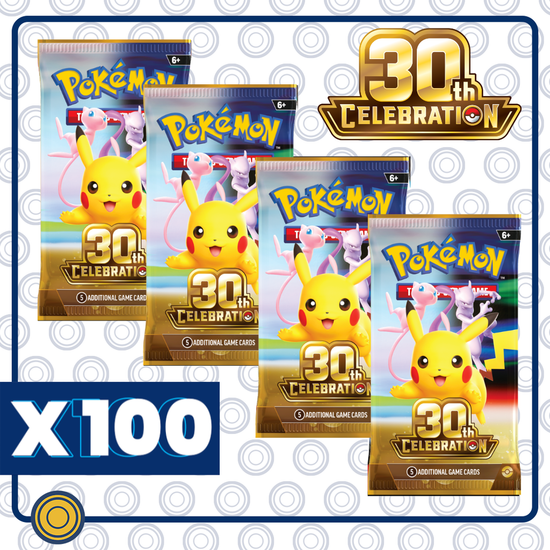 30th Celebration - 100 Booster Packs (MAYOREO)