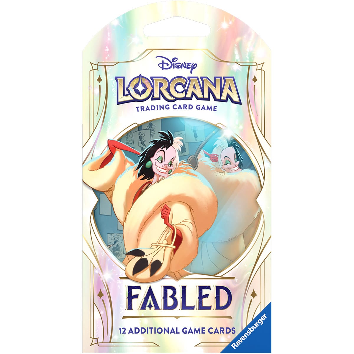 Lorcana: Fabled - Sleeved Booster Pack - PREVENTA-Kantocards