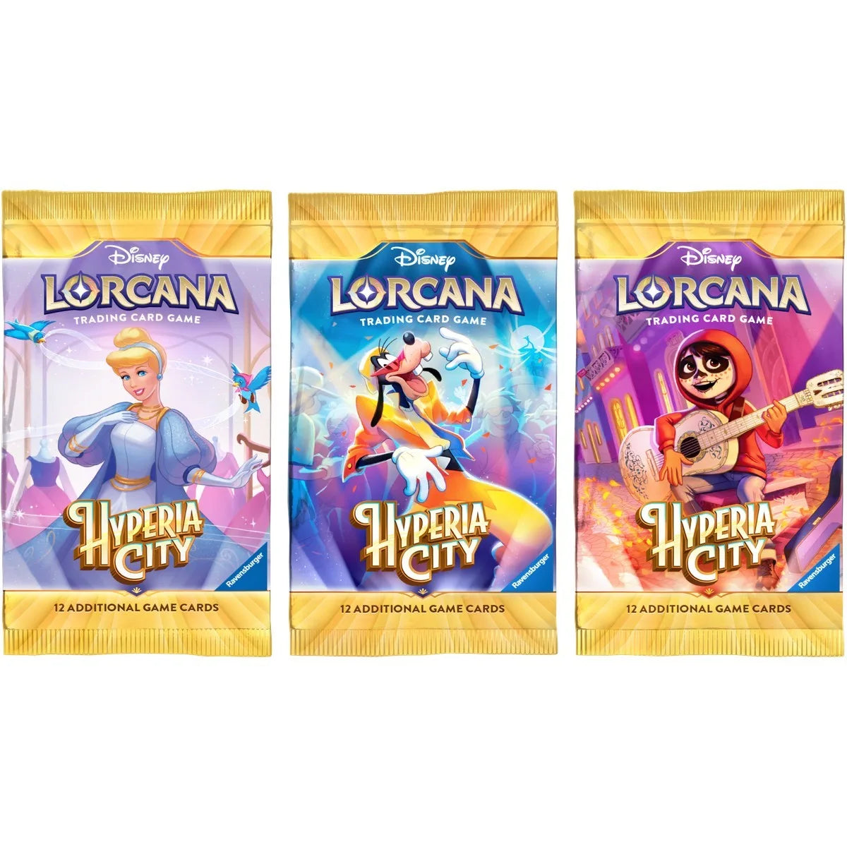 Disney Lorcana: Hyperia City -SET 14- Booster Display