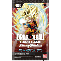 DBS Fusion World New Adventure - FB05 - Booster pack-Kantocards
