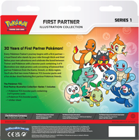 Pokémon TCG First Partner Illustration Collection - Series 1 - 30th Anniversary
