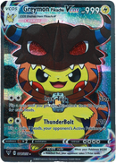 Pikachu Greymon (Carta custom no original)-Kantocards