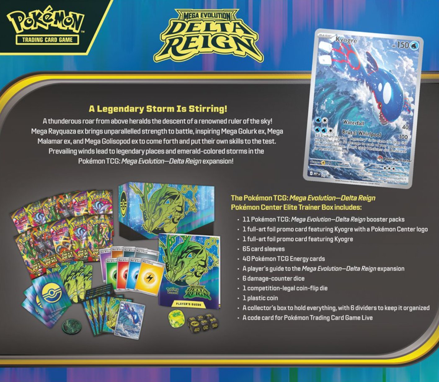 Delta Reign - Elite Trainer Box (PREVENTA PRÓXIMAMENTE)