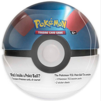 Pokeball Tin (Q4 2024) - GREAT BALL -Kantocards