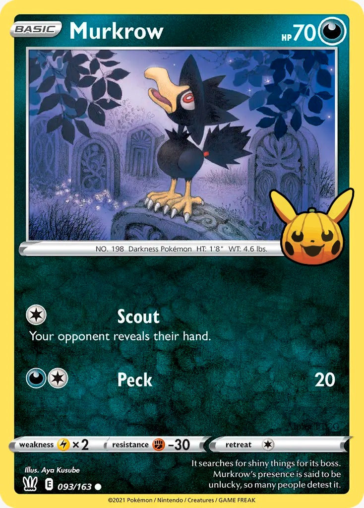 Murkrow 93/163 Trick or Trade 2022