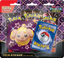 PALDEAN FATES 3-Pack Blister Tech Sticker (set de 3)