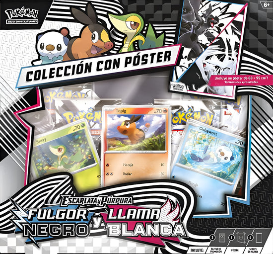 Black Bolt & White Flare - Unova Poster Collection (ESPAÑOL)