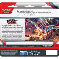 S&V: Obsidian Flames Blister 3 Pack -Eevee- (INGLÉS)-Kantocards