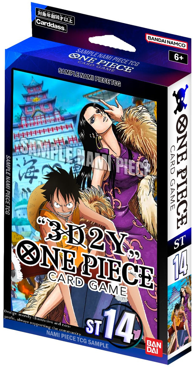 One Piece CG: 3D2Y Starter Deck - (ST14) – Kantocards