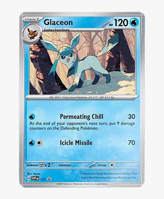 Glaceon svp 171 - Prismatic Evolutions