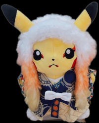 Peluche Pikachu Samurai - Japan Pokemon CNTR Exclusive-Kantocards
