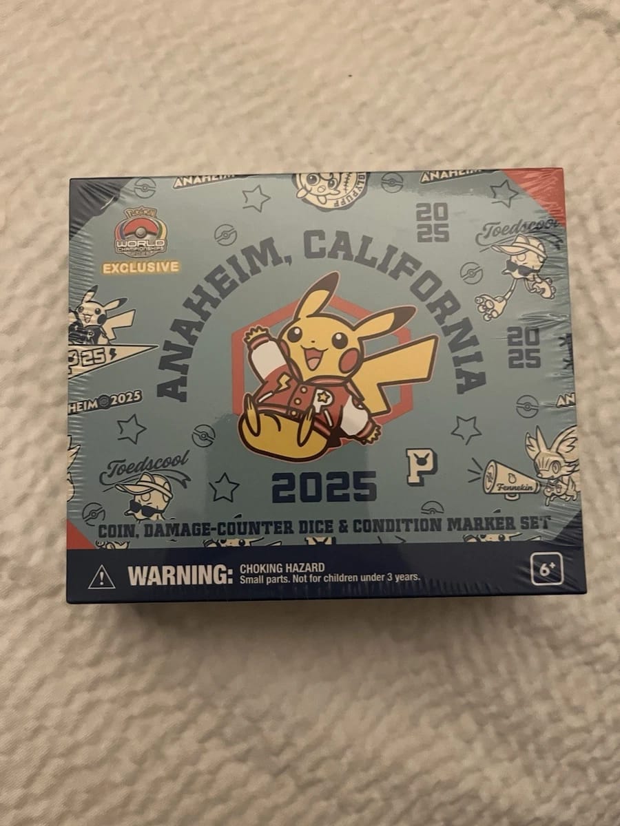 Dados -PIKACHU- Mundial Anaheim 2025