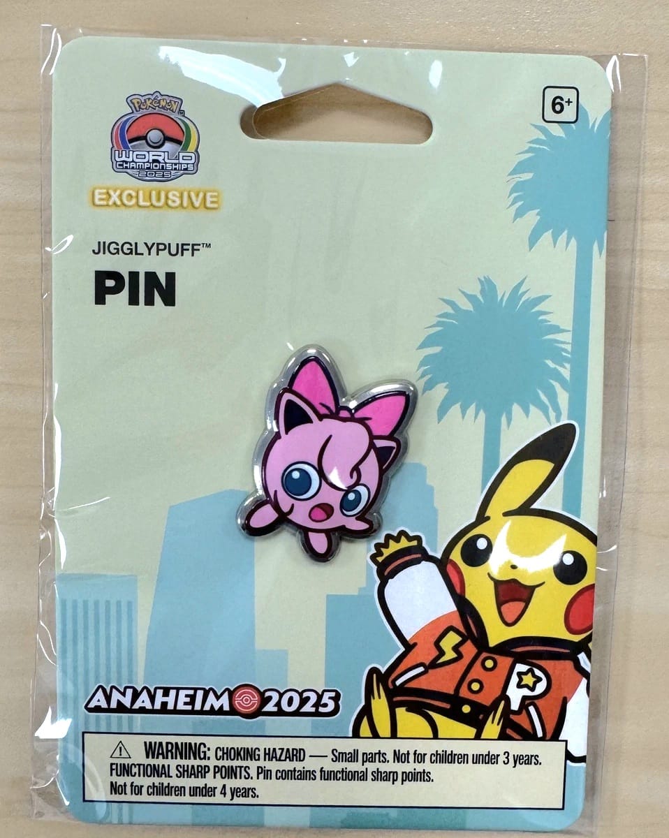 Pin Jigglypuff Mundial Anaheim 2025