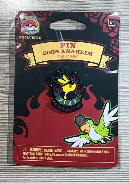 Pin Pikachu "Rockstar" Mundial Anaheim 2025