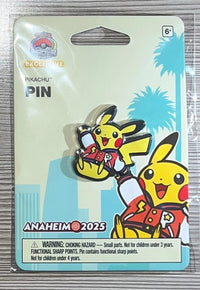Pin Pikachu Mundial Anaheim 2025