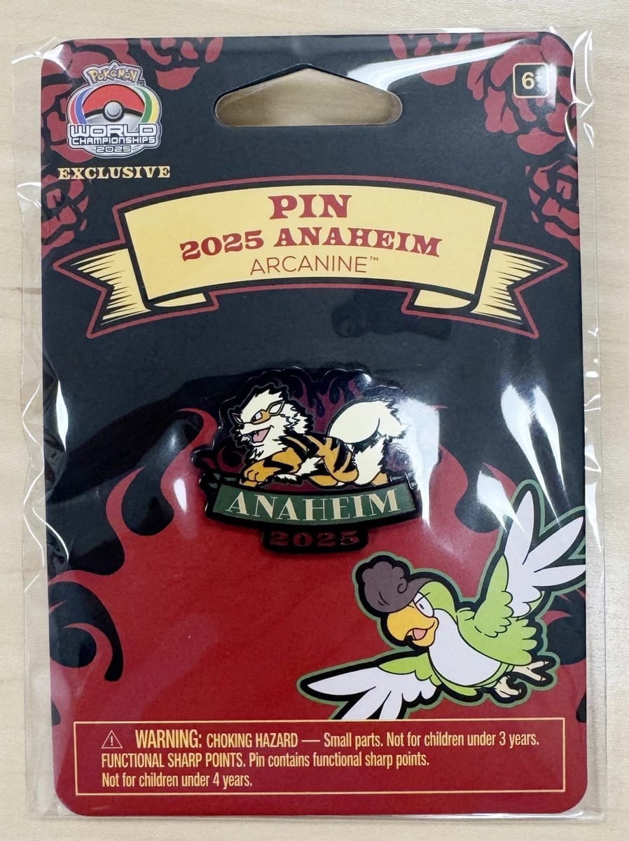 Pin 2025 Anaheim - Arcanine