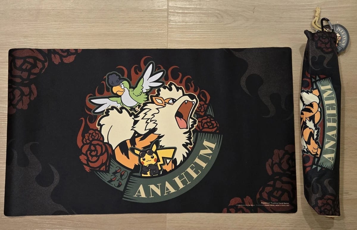 Playmat Arcanine  Exclusive Pokemon World Championships 2025 Anaheim