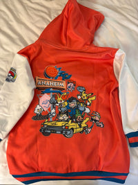 Zip Up Hoodie Naranja Pokemon Worlds Exclusive 2025 Anaheim -  Talla Youth M