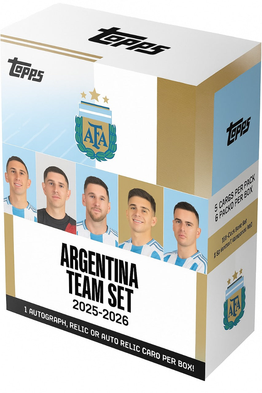 Topps Team Sets - Argentina 2025-26: Hobby Box - PREVENTA