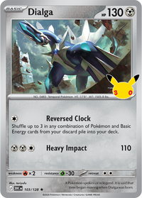 Dialga 103/128 - Rare Holo