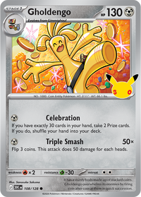 Gholdengo 108/128 - Rare Holo